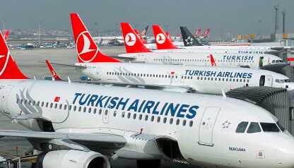 Самолёт Turkish Airlines, следовавший из московского аэропорта Внуково, вернулся из-за пассажира, который вёл себя неадекватно, танцуя и выражаясь на английском языке