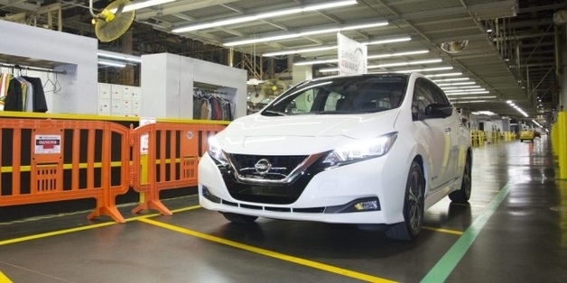 Скоро на рынке: новое поколение Nissan Leaf поступило в массовое производство