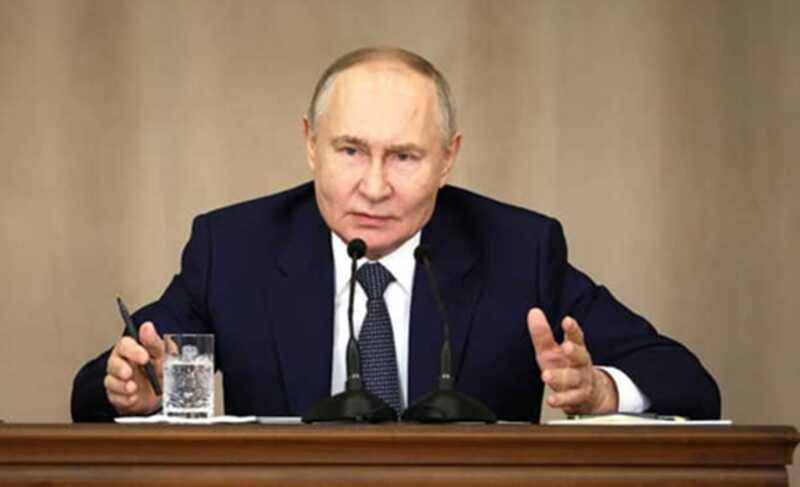Путин обвинил Украину в «превознесении нацистов» и организации покушения на Кремль