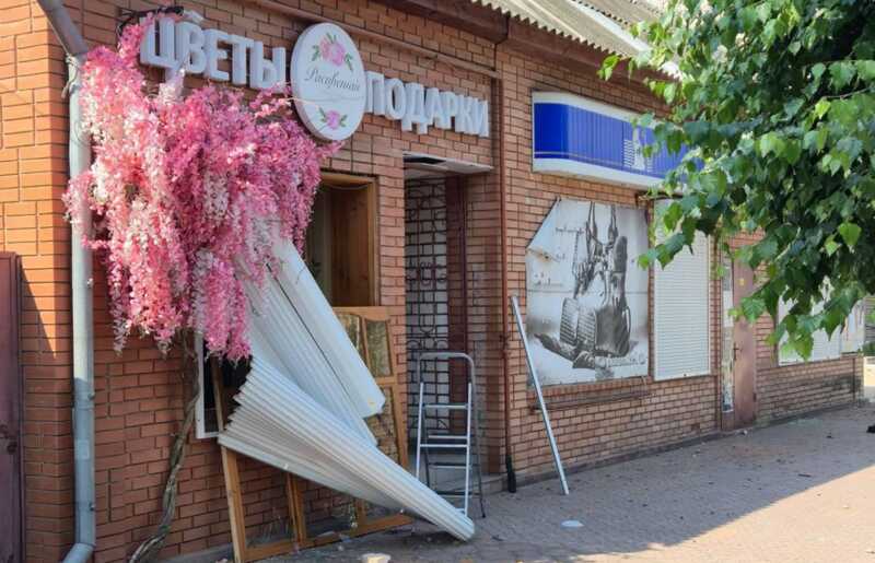Здание ФСБ в Старобельске Луганской области получило повреждения в результате нападения