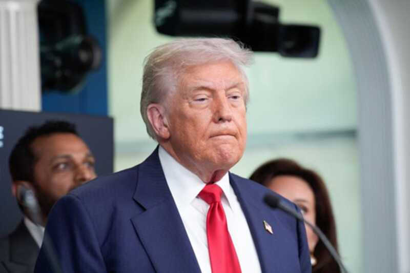 Трамп не вышел лично, чтобы поприветствовать лидеров Европы у резиденции президента США